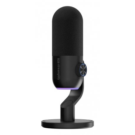 Мікрофон Streamplify MIC MINI-48-RGB-ST Black (SPMC-MM1C327.11)