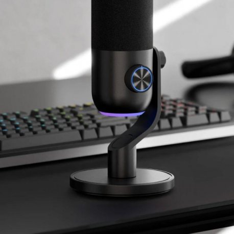 Мікрофон Streamplify MIC MINI-48-RGB-ST Black (SPMC-MM1C327.11)