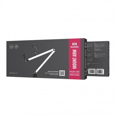 Стійка-пантограф Streamplify MOUNT ARM-MIC White (SPOM-MA1MCL1.21)