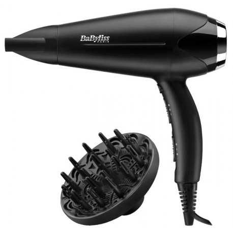 Фен Babyliss Turbo Smooth 2200Вт Black (D572DE)