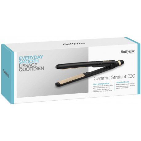 Випрямляч Babyliss Ceramic Straight 230 Black (ST089E)