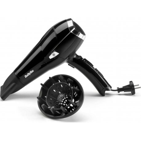 Фен Babyliss CordKeeper 2000Вт Black (D374DE)