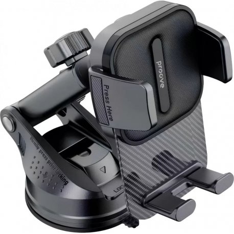 Автодержатель Proove Carbon Clamp Suction Type Car Mount (CHCNS0000001)