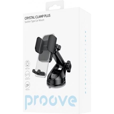 Автодержатель Proove Crystal Clamp Plus Suction Type Car Mount (CHCSP0000001)