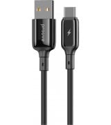 Кабель Proove Flex Metal USB to Type-C 3A (1m) Black (CCFM20001201)