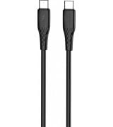Кабель Proove GridLine Type-C to Type-C 60W (1m) Black (CCGL60002201)