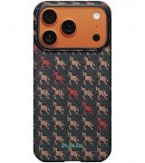 Чехол Pitaka Edge Ultra-Slim Happiness Rides для iPhone 17 Pro Max Ebony (HR1707PM)