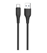 Кабель Proove GridLine USB to Type-C (1m) Black (CCGL15001201)