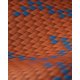Чехол Pitaka Edge Ultra-Slim для iPhone 17 Pro Max Monogram Blue/Orange (KI1703PTKP)