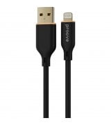 Кабель Proove Jelly Silicone USB to Lightning 2.4A (1m) Black (CCJS20001101)