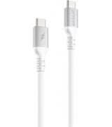 Кабель Proove ReGen Silicone Type-C to Type-C 60W (1m) White (CCRS60002202)
