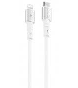 Кабель Proove Silicraft Type-C to Lightning 27W (1m) White (CCSC27002102)