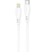 Кабель Proove Simple Silicone Type-C to Lightning 27W (1m) White (CCSS27002102)