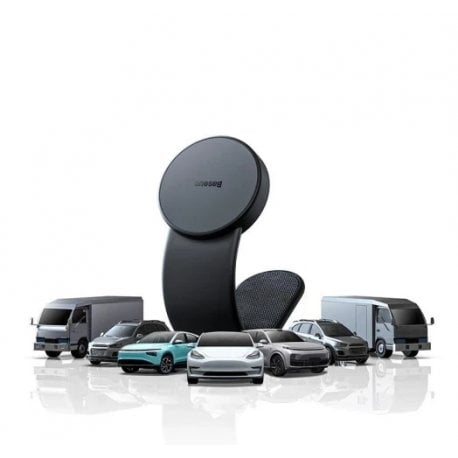 Автомобільний тримач Baseus C02 Magnetic Car Mount Black (SUCC000201)
