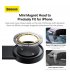 Автомобільний тримач Baseus C02 Magnetic Car Mount Black (SUCC000201)