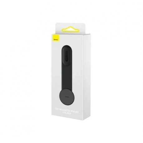 Автомобільний тримач Baseus C02 Magnetic Car Mount Black (SUCC000201)