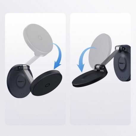 Автомобільний тримач Baseus MagPro Magnetic Foldable Black (B10564101121-00)