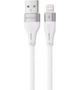 Кабель Proove Soft Silicone USB to Lightning 2.4A (2m) White (CCSO20001122)