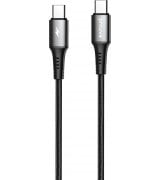 Кабель Proove WireX Type-C to Type-C 60W (2m) Black (CCWX60002221)