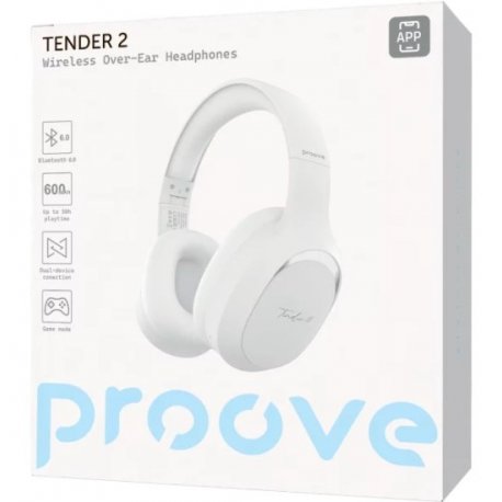Бездротові навушники Proove Tender 2 White (HPTR2001AP02)