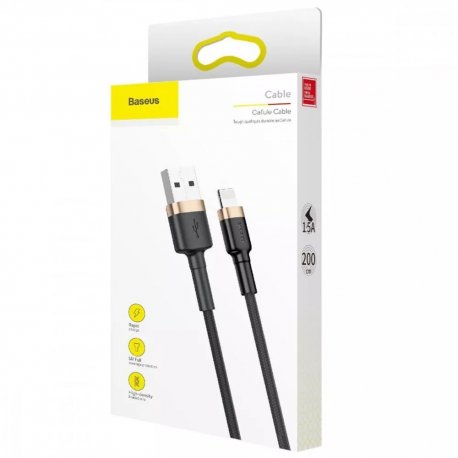 Кабель Baseus Cafule Lightning 1.5A 2m Red (CALKLF-C09)