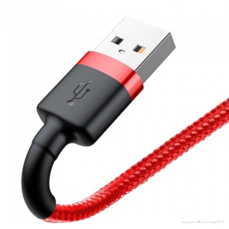 Кабель Baseus Cafule Lightning Cable 2A 3m Red (CALKLF-R09)