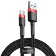 Кабель Baseus Cafule Type-C Cable 2A 3m Red/Black (CATKLF-U91) Кабель Baseus Cafule Type-C Cable 2A 3m Red/Black (CATKLF-U91)
