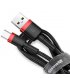Кабель Baseus Cafule Type-C Cable 2A 3m Red/Black (CATKLF-U91)