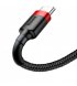 Кабель Baseus Cafule Type-C Cable 2A 3m Red/Black (CATKLF-U91)
