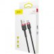 Кабель Baseus Cafule Type-C Cable 2A 3m Red/Black (CATKLF-U91) Кабель Baseus Cafule Type-C Cable 2A 3m Red/Black (CATKLF-U91)