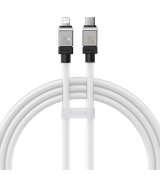 Кабель Baseus CoolPlay Series Fast Charging Type-C to Lightning 20W 1m White (CAKW000002)