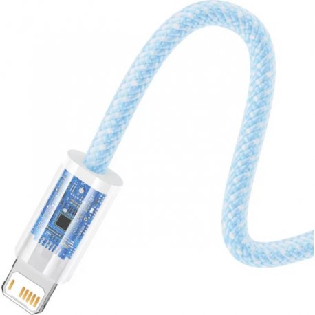 Кабель Baseus Dynamic Series Fast Charging Lightning 2.4A 1m Blue (CALD000403)