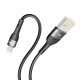 Кабель YOKI EXTRA YK-EX11 USB to Micro-USB 3A (1.2m) Black Кабель YOKI EXTRA YK-EX11 USB to Micro-USB 3A (1.2m) Black