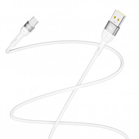 Кабель YOKI EXTRA YK-EX11 USB to Type-C 3A (1.2m) White