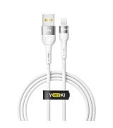 Кабель YOKI EXTRA YK-EX11 USB to Lightning 2.4A (1.2m) White