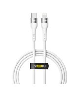Кабель YOKI EXTRA YK-EX11 Type-C to Lightning 30W (1.2m) White