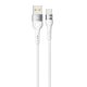 Кабель YOKI EXTRA YK-EX11 USB to Type-C 3A (0.25m) White Кабель YOKI EXTRA YK-EX11 USB to Type-C 3A (0.25m) White