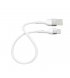 Кабель YOKI EXTRA YK-EX11 USB to Type-C 3A (0.25m) White