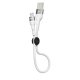 Кабель YOKI EXTRA YK-EX11 USB to Micro-USB 3A (0.25m) White Кабель YOKI EXTRA YK-EX11 USB to Micro-USB 3A (0.25m) White