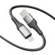 Кабель YOKI SOLID YK-SO15 USB to Lightning 2.4A (1.2m) Black Кабель YOKI SOLID YK-SO15 USB to Lightning 2.4A (1.2m) Black