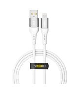 Кабель YOKI SOLID YK-SO15 USB to Lightning 2.4A (1.2m) White