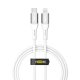 Кабель YOKI SOLID YK-SO15 Type-C to Lightning 30W (1.2m) White