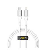 Кабель YOKI SOLID YK-SO15 Type-C to Lightning 30W (1.2m) White