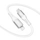 Кабель YOKI SOLID YK-SO15 Type-C to Lightning 30W (1.2m) White
