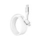 Кабель YOKI SOLID YK-SO15 Type-C to Lightning 30W (1.2m) White