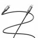 Кабель YOKI SOLID YK-SO15 Type-C to Lightning 30W (1.2m) Black