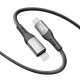 Кабель YOKI SOLID YK-SO15 Type-C to Lightning 30W (1.2m) Black