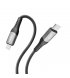 Кабель YOKI SOLID YK-SO15 Type-C to Lightning 30W (1.2m) Black
