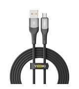 Кабель YOKI SOLID YK-SO15 USB to Micro USB 3A (2m) Black