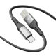 Кабель YOKI SOLID YK-SO15 USB to Type-C 3A (2m) Black
